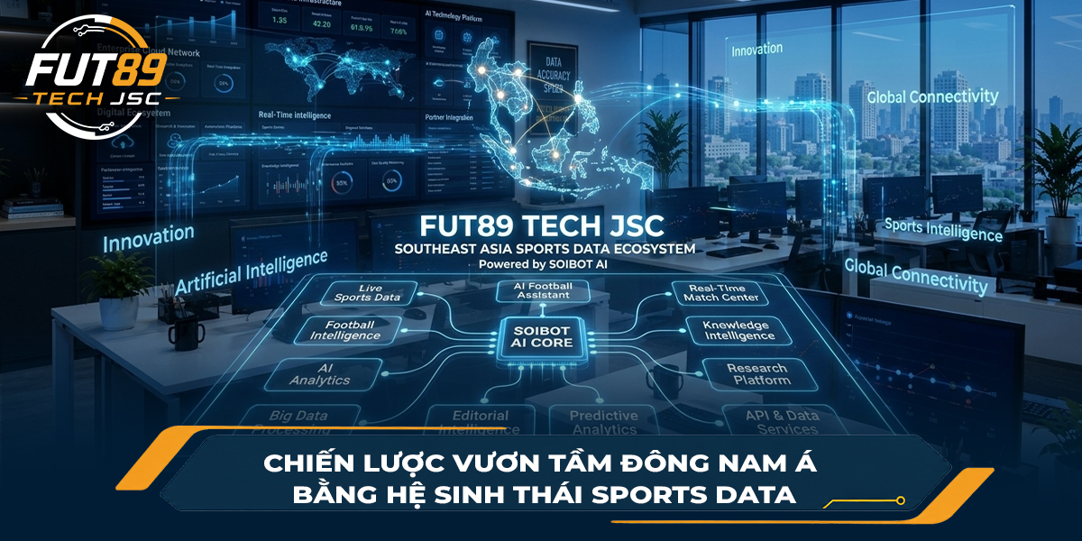 Chiến lược vươn tầm Đông Nam Á bằng hệ sinh thái Sports Data