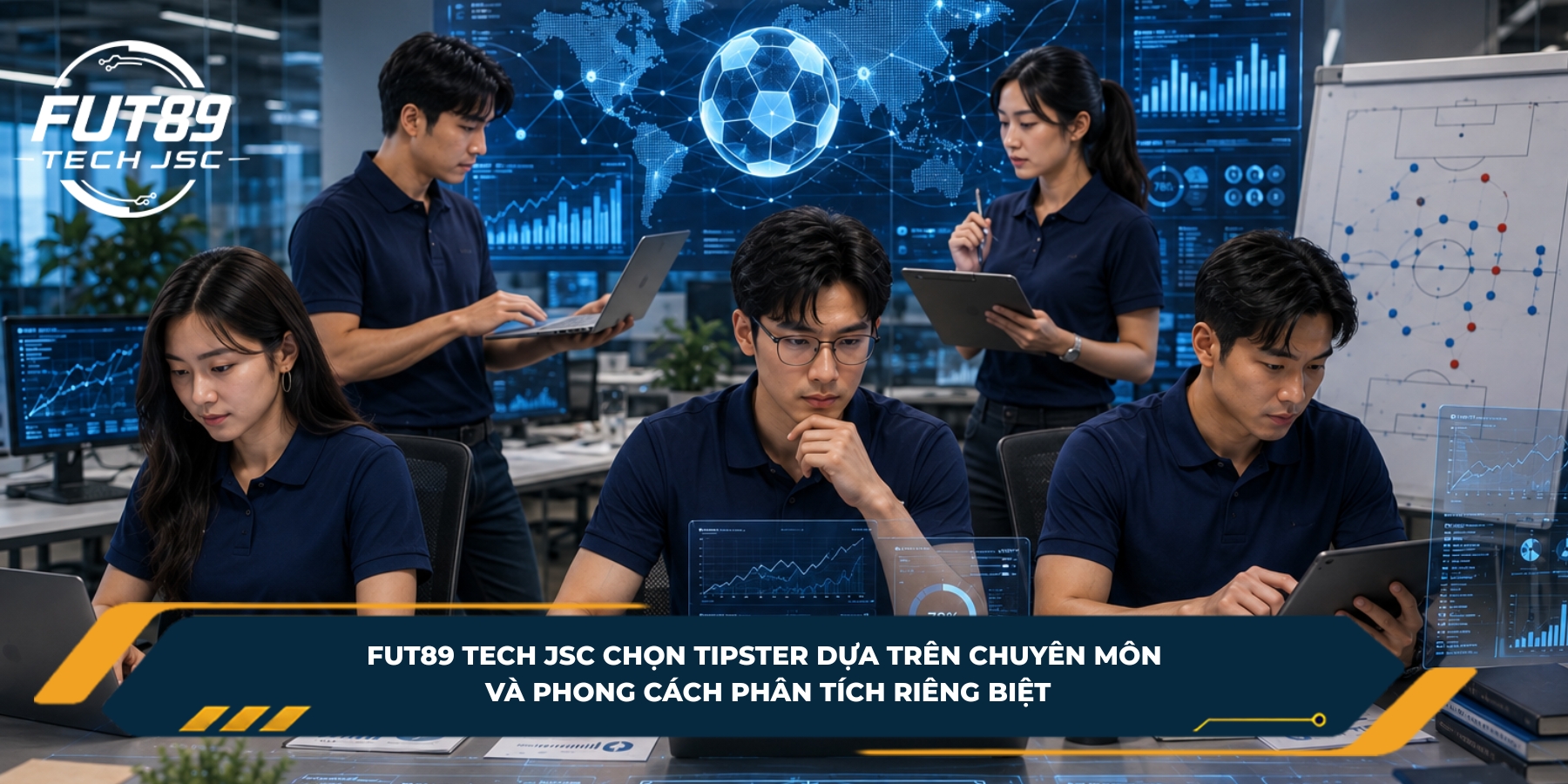 FUT89 Tech JSC chọn tipster dựa trên chuyên môn và phong cách phân tích riêng biệt