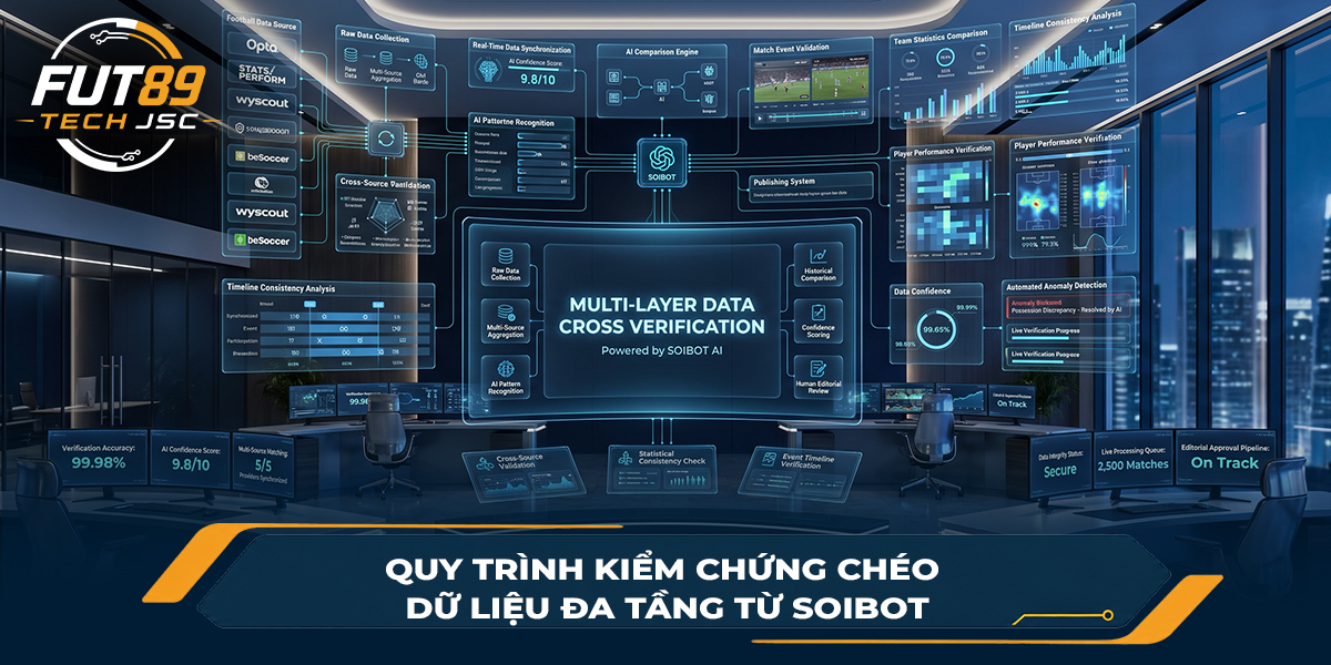 Quy trình kiểm chứng chéo dữ liệu đa tầng từ SoiBot