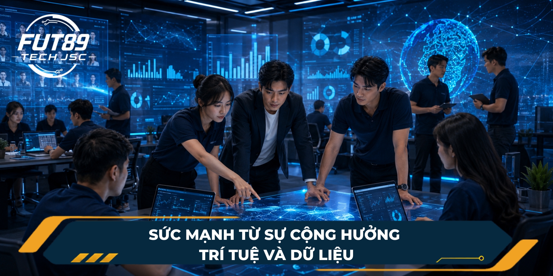 Sức mạnh từ sự cộng hưởng trí tuệ và dữ liệu