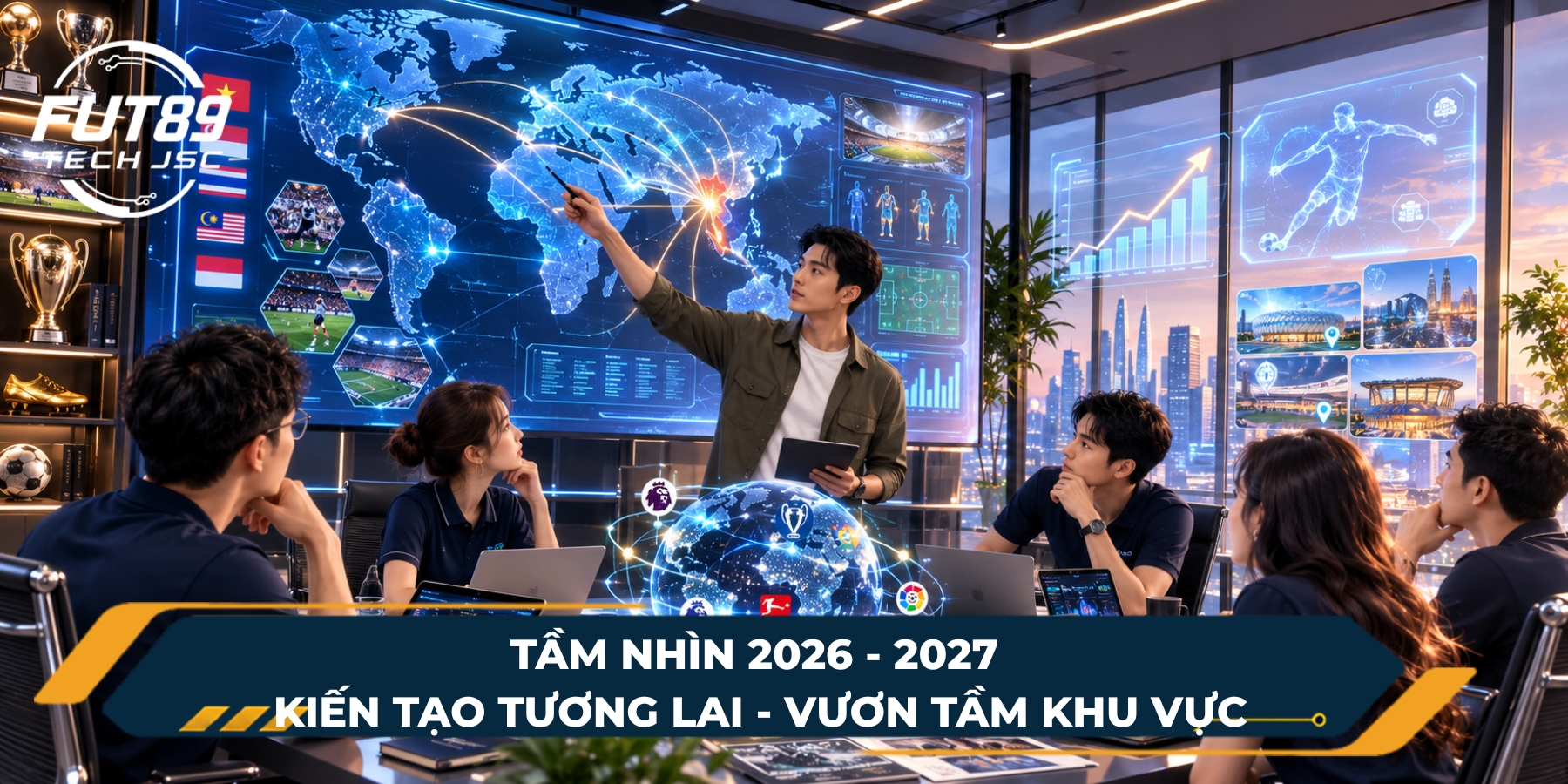 Tầm nhìn 2026 - 2027 - kiến tạo tương lai - vươn tầm khu vực